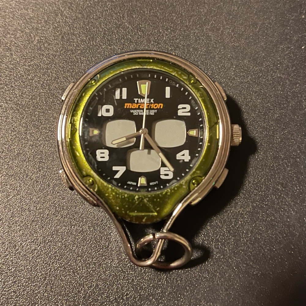 Timex Marathon pocket watch - needs battery